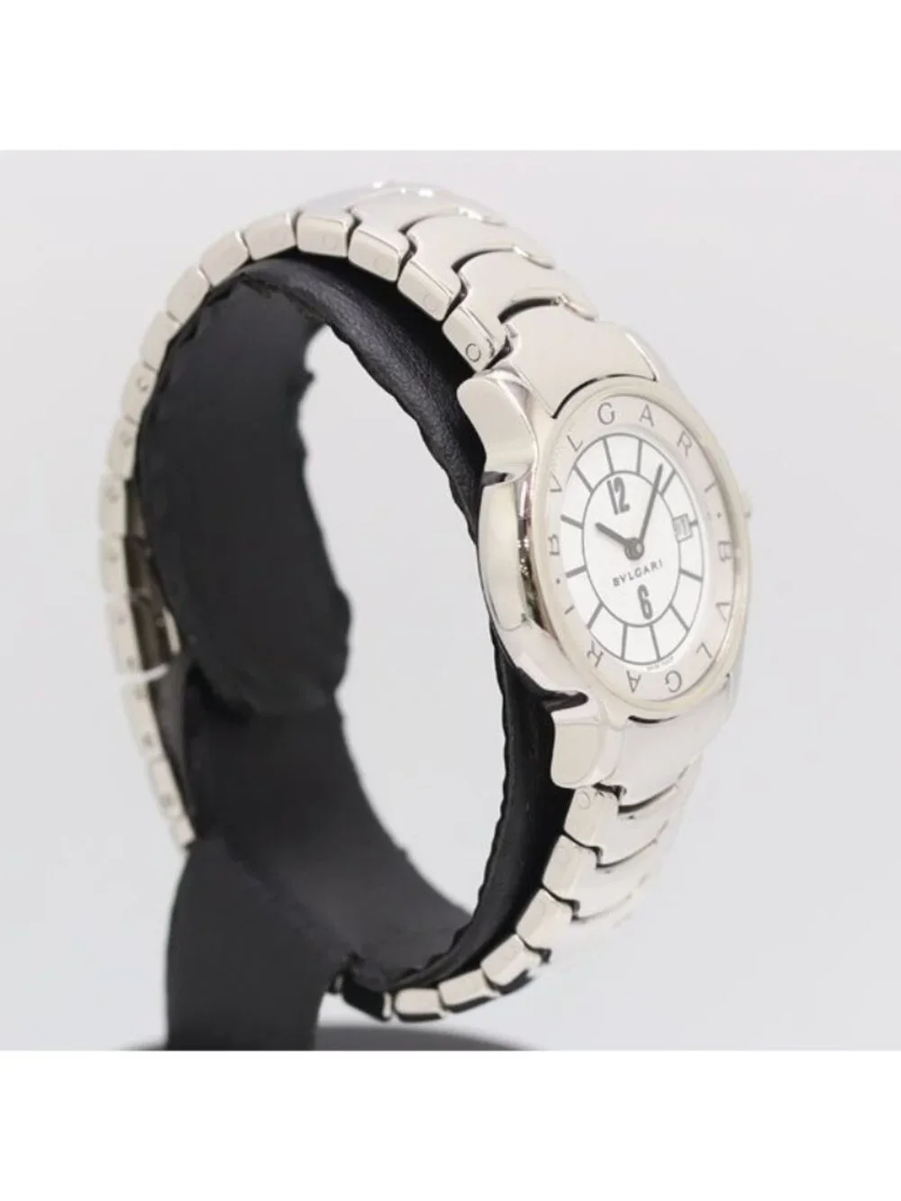 Bvlgari Bulgari Solo Tempo Quartz Date White Dial Watches Ngc Watch